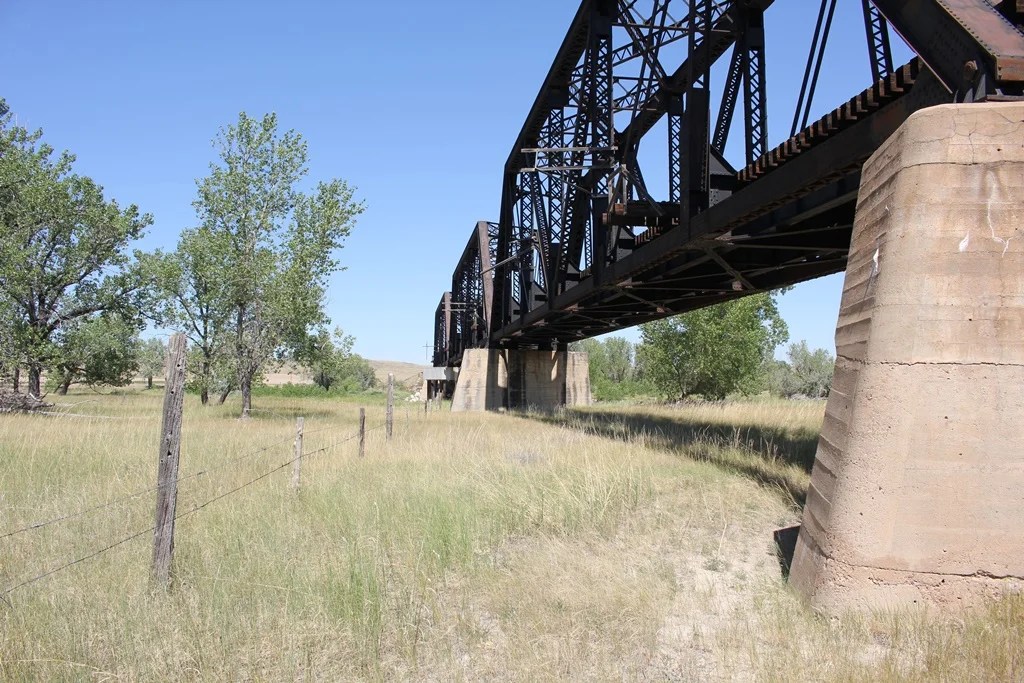 Abandoned Cheyenne River Bridge